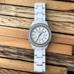 Fossil Watch ((White))